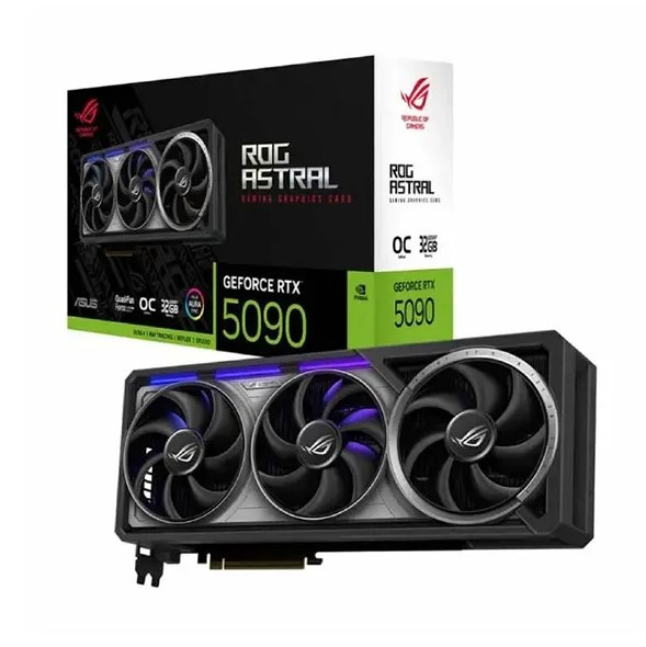 کارت گرافیک ایسوس مدل ASUS ROG ASTRAL RTX5090 OC 32G حافظه 32 گیگابایت